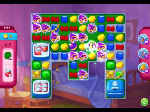 HomeScapes Level 9134 no boosters (9184 for other countries)