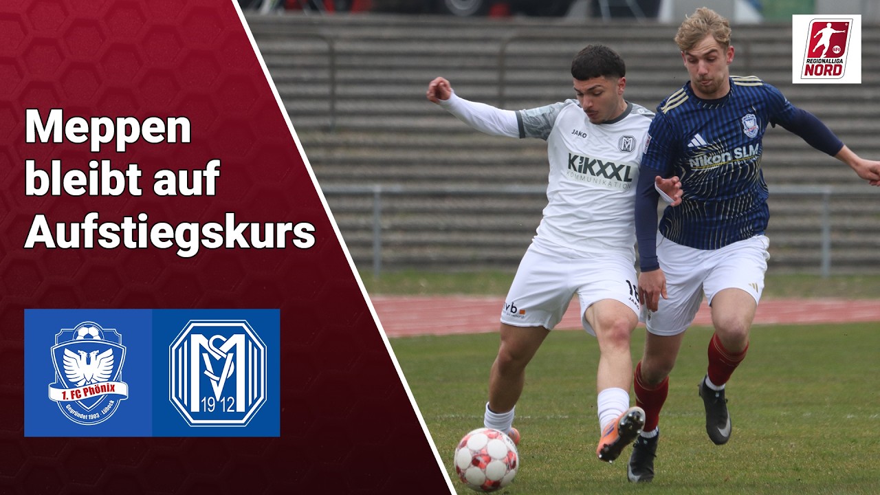 1. Phönix Lübeck vs SV Meppen Highlights