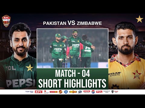 Short Highlights | Pakistan vs Zimbabwe | Match 04 | Tri Nation Series | PCB | M2T1U