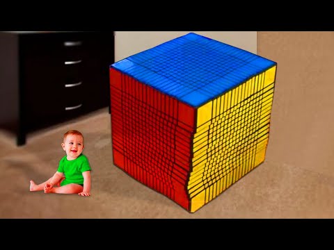 it took him 1 second to solve.. Video