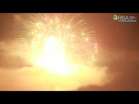 🎆UMWAKA MUSHYA 2026: Reba uko urufaya rw'ibishashi rwarashwe kuri Kigali Convention Centre