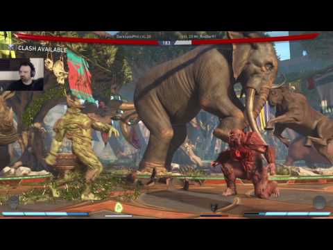 Injustice 2 1st MP gameplay pt23 - Swamp Thing vs. Atrocitus