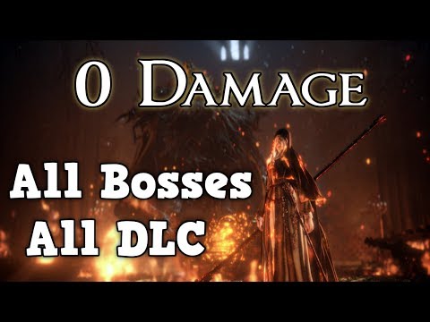 Worlds First 0 Damage All Bosses+DLC  Run - Dark Souls 3