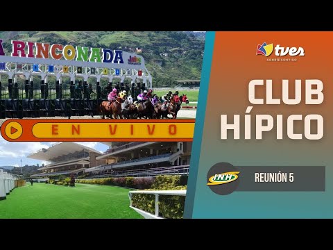 REUNIÓN 05 | HIPÓDROMO LA RINCONADA | DOMINGO | EN VIVO | CLUB HÍPICO POR TVES | HD