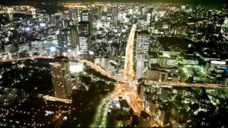 preview picture of video 'Tokyo City centre view by night from the Tokyo Tower Observatory'