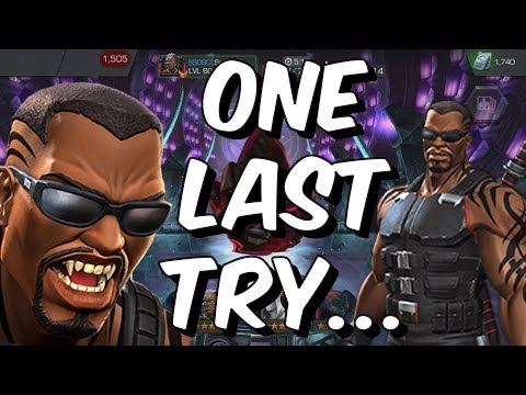 The Final 5 Star Featured Blade Crystal Opening - Marvel Contest Of Champions