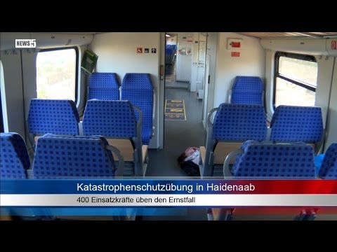 01.11.2014 (BT) Katastrophenalarm im Landkreis: Zwei Züge kollidierten