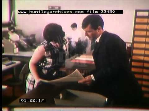 Office Computers, 1970's - Film 33450