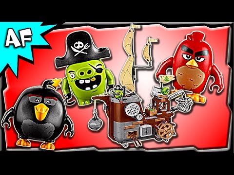 Vidéo LEGO Angry Birds 75825 : Le bateau pirate du cochon