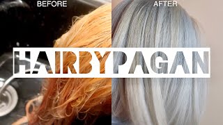 GET RID OF ORANGE HAIR AT HOME FOR CHEAP!!