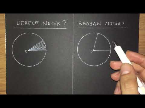 Derece Nedir? RADYAN NEDİR?