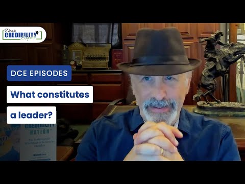 What constitutes a leader? (DCE 059)
