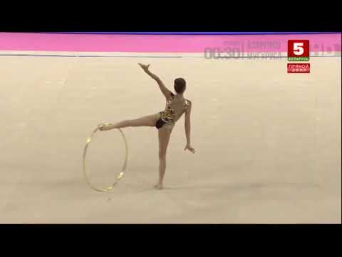 Dina Averina RUS Hoop Final World Cup Pesaro 2019