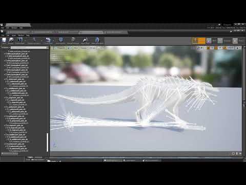 Day of Dragons: Acid Spitter - Low Poly + Control Rig Animation Test