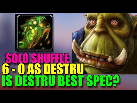 IS DESTRUCTION BEST SPEC RIGHT NOW AND MOST FUN TO PLAY? 6-0 SOLO SHUFFLE DOMINATION