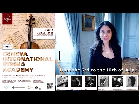 Geneva International String Academy  3-10 July 2021