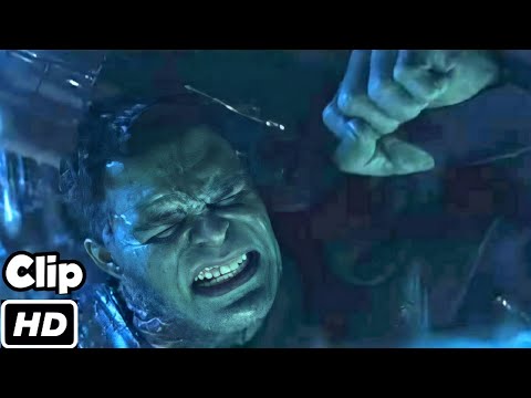 Thanos Attacks At Avengers Headquarters Scene in Hindi Avengers Endgame Movie Clip HD