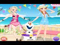 FROZEN Games Elsa VS Anna Bikini Contest English Episode