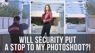 Will Security Put A Stop To My Photoshoot?! (Photoshoot Phriday) | Canon EOS R / 70-200 f/4L