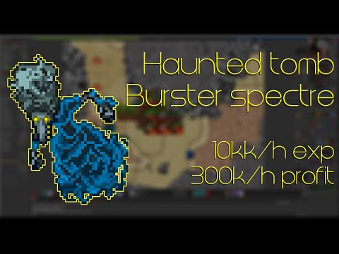 Burster spectre (Haunted tomb) Duo hunt @ 400+ (EK, ED) Hitting 10kk/h exp at 225%, EK perspective.