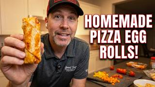Friday Before Valentine’s Day: Coffee Break & Homemade Pizza Egg Rolls ☕🍕❤️