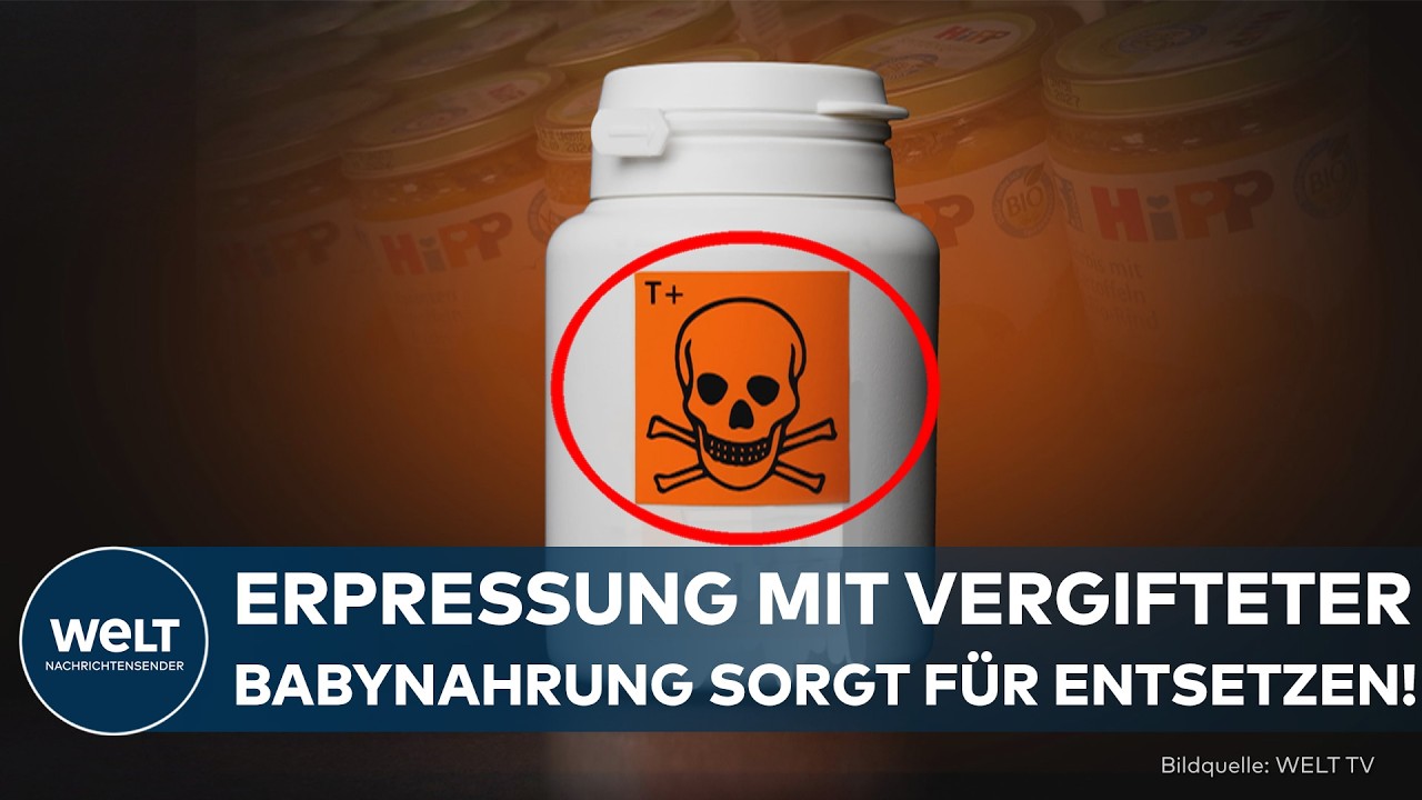 ÖSTERREICH: Polizei fasst Verdächtigen nach HiPP-Erpressung! Giftfund in Babynahrung schockiert!