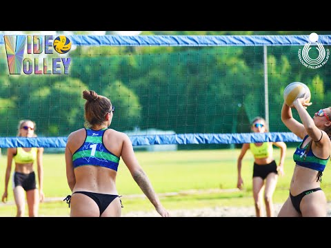 Beach volley U18F - tappa regionale FIPAV - Matterazzo-Spadoni  vs  Paulon-Petrone