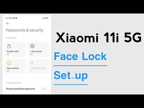 Xiaomi 11i 5G How To Use Face Lock | Xiaomi 11i 5G Face Lock Kaise Lagaye