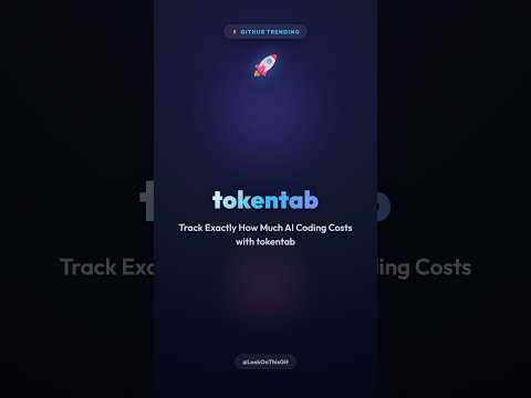 Track Exactly How Much AI Coding Costs with tokentab