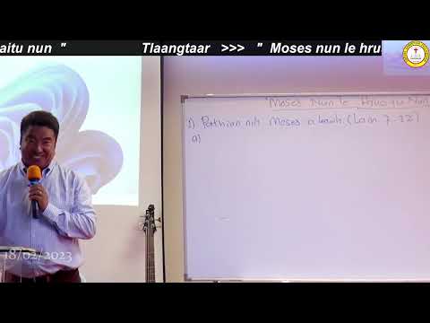 Rev. Tuan Peng Thang ll Moses nun le hruaitu nun