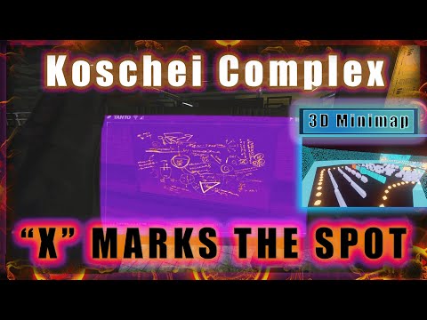 DMZ - X Marks the Spot Mission 3D MAP - DETAILED GUIDE - Koschei Complex (Solo)