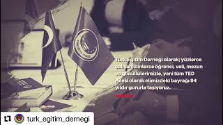 Türk Eğitim Derneği 94 Yaşında!