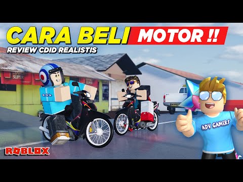 CARA BELI MOTOR BARU !! REVIEW CDID VERSI REALISTIS UPDATE - Roblox Indonesia Driver