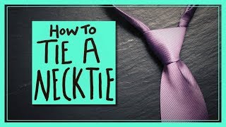 How to Tie a Necktie