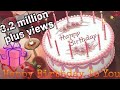 Happy Birthday To You Birthday Song Birthday Cake Whatsapp Status Video By Royal Feel