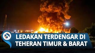 Meledak Bagian dari Distrik Militer Teheran Saat Gencatan, Langkah Trump Perpanjang Gencatan Sepihak