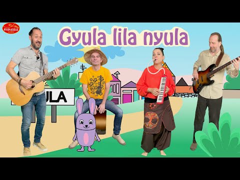Kiskalász - GYULA LILA NYULA - animáció, gyerekdal #kiskalász