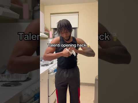 TALENTI ICECREAM OPENING HACK🍦 #hack #hacks #shortvideo #shortsvideo