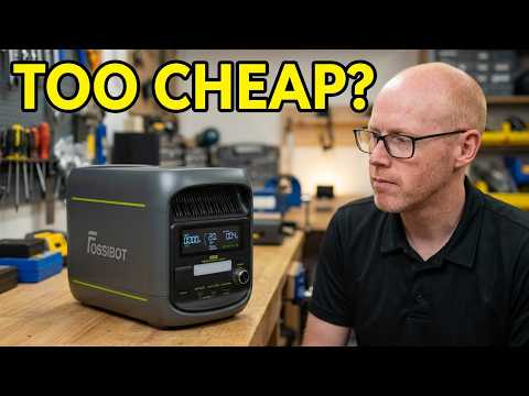 The Cheapest Power Station I've Tested… Is Actually GOOD - Fossibot F1800