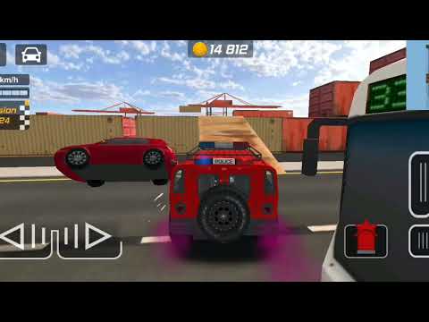 Police Drift Car Driving Simulator - Green Luxury Hummer Police Drive - Android GamePlay #2