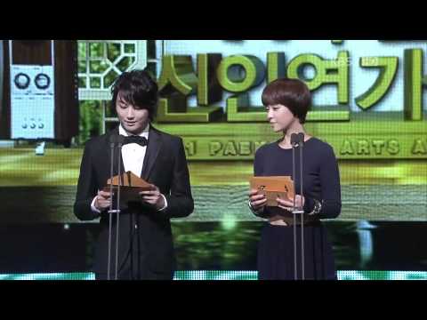 [Thai Sub] 110526 JYJ Yuchun BaekSang Best Newcomer [3rebelangels]