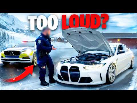 Thumbnail for Police VS. 2x BMW M3 - Arctic Roadtrip 2025 by BMW M3