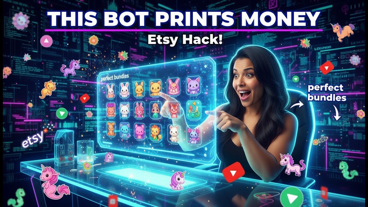 🦄From Zero to Consistent Clipart Bundles Using THIS Bot 🔥| Walk-through of Clipart BOT for Beginners