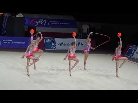 BELARUS 3 balls 2 ropes - 2018 Thiais AA