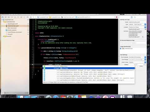 How to create a QR code swift 5.0