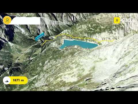 Suiza. Handegg. Gelmerbahn. Gelmersee