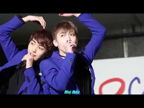 180118 UP10TION WILDLOVE Release Event in Osaka :: Feel so Right! (Hwanhee & Xiao Focus)