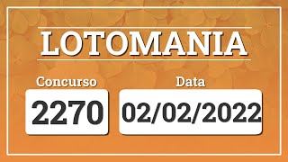 Capa de LOTOMANIA 2270