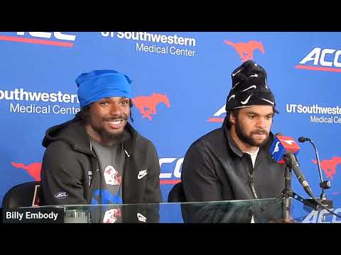 SMU beats Boston College: Isaiah Smith, Derrick McFall talk huge games vs. Eagles