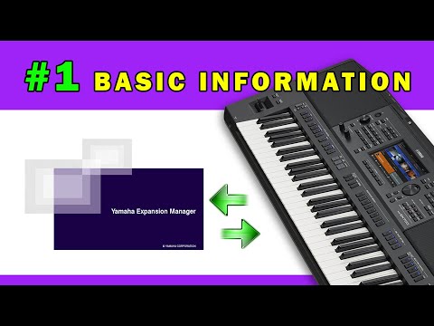 Yamaha Expansion Manager #1 - basic information about the relationship between keyboards and YEM